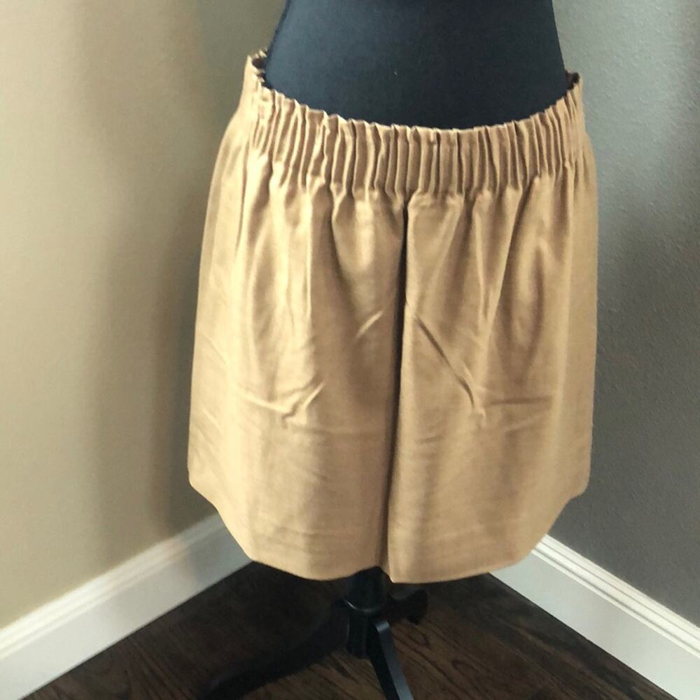 J. Crew wool blend mini skirt - lined - with pockets